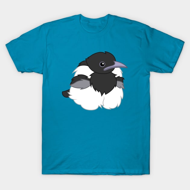 Baby Magpie borb T-Shirt by CloudyGlow